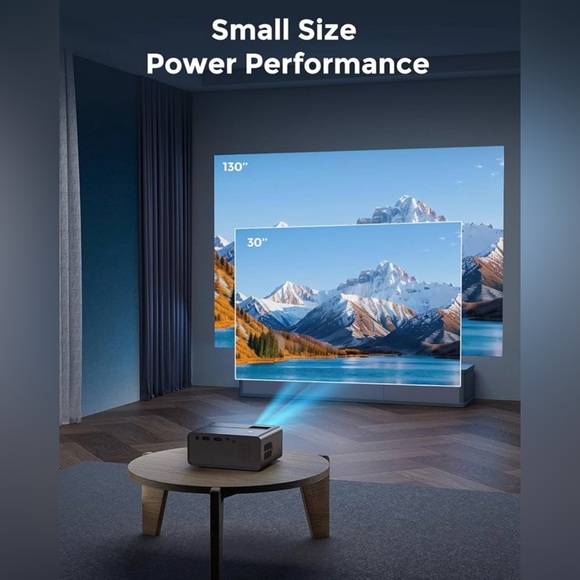 Black Multimedia Projector - Picture 5 of 12